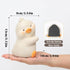 Cute Hug Ducks Decorative Bookends, Unique Book Ends to Hold Books Creative Resin Book Holder Stopper for Home Office