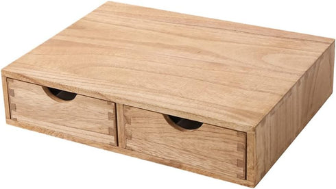 Storage Drawer Holder for Coffee Pods, K-Cup Organizer, 2 Drawers for Kitchen Utensil Storage, Home Decor, Office