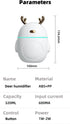 Adorable Diffuser with Ultrasonic Tech, USB-Powered Portable Diffuser for Essential Oils, Small Humidifier for Home