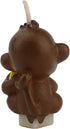 TIHOOD Creative Little Monkey Cartoon Birthday Candle, Hand-Made Cake Topper Decoration, Smokeless Party Supplies