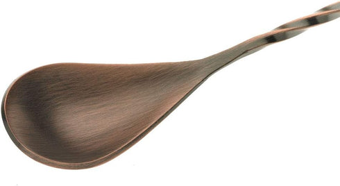 Barfly Antique Copper Bar Spoon, Teardrop End 15 3/4" (40 cm)