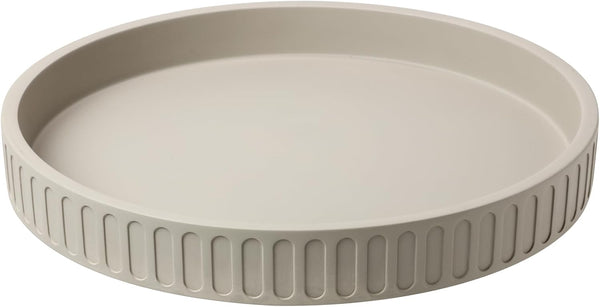 12in Decorative Tray for Coffee Table Tray Decor, Gray 100% Solid Concrete