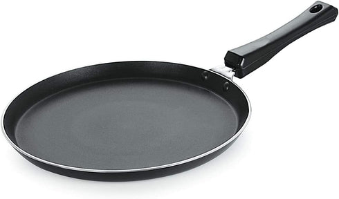 Nonstick Dosa Tawa Aluminium Pan, Induction Base Griddle, All Purpose Non-Stick Cookware