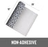Counter 12" 20' Con-Tact Brand Grip Prints Non-Adhesive Non-Slip Top, Drawer/Shelf Liner, x (Carrara Tile Charcoal)