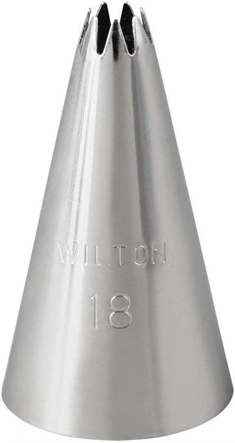 Wilton Decorating Piping Tip, No 18, Star