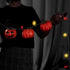 Lainrrew 12 Pcs Mini Artificial Pumpkins, Fall Harvest Simulation Decor for Halloween Thanksgiving Party (Orange)