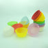 Bright Rainbow Cupcake Liners, Mini Greaseproof Paper Baking Cups, 150-Count