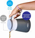 MIRA Insulated Coffee Carafe Server, Stainless Steel Vacuum Flask Coffee Dispenser, 34 oz, Graphite