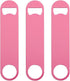 3 Pack 7" Heavy Duty Flat Bottle Opener - Pink