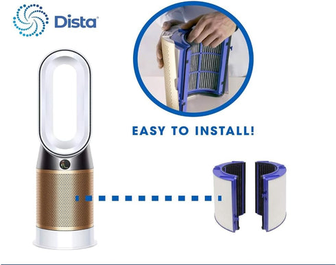 Dista Filter - Air Purifier Replacement for Dyson HP06, TP06, PH01, PH02 (Part No.970341-01)
