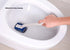 Toilet Brush Bowl Brush, Bathroom Brush for Deep Cleaning, Scratch-Free Curved Good Grip (2 Pack)