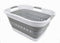SAMMART 30L (8 Gallon) Collapsible Plastic Laundry Basket, Foldable Pop Up Storage Container/Organizer - Space Saving