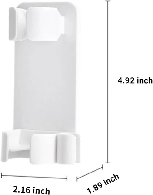 Wall Mounted Curling Iron Holder - Hair Dryer and Straightener Storage for Bathroom, Hot Hair Tool Organizer (2 Pack)