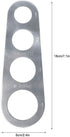 Stainless Steel Spaghetti Measurer, 4 Hole Portion Control Cooking Tool for Pasta Ruler