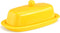 Yedio Ceramic Butter Dish with Lid for Countertop, 8 Inch Butter Holder with Knob Handle for East/West Coast Butter