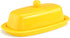 Yedio Ceramic Butter Dish with Lid for Countertop, 8 Inch Butter Holder with Knob Handle for East/West Coast Butter