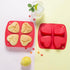 Webake Silicone Heart Mold, Heart Shaped Small Cake Pans for Baking, Jelly, Pudding, Jello, Soap, 2 Pack