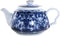 Blue and White Porcelain Teapot, Ceramic Chinese Teapot for Household and Desktop Decor