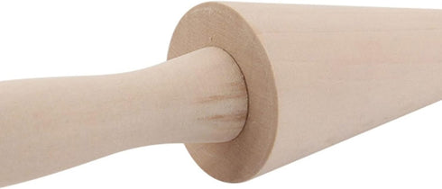 Wood Cone Roller, Pizzelle Roller, Krumkake Ice Cream Cone Mold, Natural Waffle Cone Pastry Tool for Baking