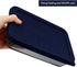 Sophico 3 Cup Rectangle Silicone Storage Cover Lids, Navy Blue, 2 Pack, Replacement for Pyrex Bowls