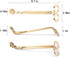 Candle Wick Trimmer, Gold Candle Wick Clipper Scissor for Cutting Wicks