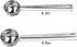 2 Pcs Coffee Scoop Set, 18/8 Stainless Steel Measuring Spoons (1 Tablespoon & 2 Tablespoon) with Long Handle