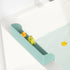 4 1Pack, Bathtub Splash Guard for Tub - Silicone Tub Water Splash Guard with Suction Cups, Bath Toy Holder, Tub Play