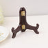 Gatuida Wooden Plate Holder, Decorative Plate Display Stand, Picture Easel Holder