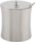 Stainless Steel Sugar Bowl Seasoning Jar with Cover Spoon, Condiment Pot for Salt, Sugar, Pepper, Kitchen Gadgets