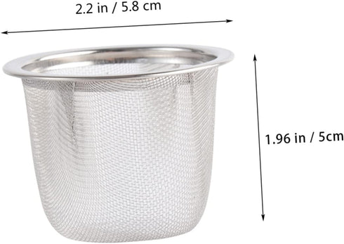 8pcs Mini Kettle Cooking Infuser, Tea Diffuser Filters for Tea and Coffee Machine Accessories
