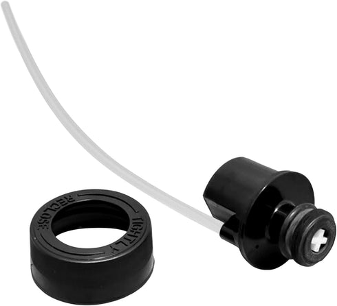 Replacement Cap & Straw Assembly for Bissell Little Green Machine Carpet Cleaners - Models 1400B, 1400W, 3369