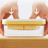 Butter Slicer Cutter,Butter Dish with Lid, Butter Slicer Cutter and Keeper Butter Slicer Container Easy Storage