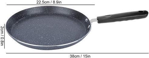 Non Stick Frying Pan, 8 Inch Egg Pan, Nonstick Electric Ceramic Induction Skillet for Kitchen Cooking Tool