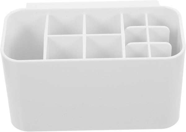 Healifty Wall Mounted Toothbrush Holders for Bathroom - Large Capacity Organizer with 6 Toothbrush Slots
