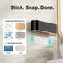 AFQLED 4 UV Toothbrush Sanitizer Holder for | Wall Mounted Toothbrush Holder for Bathroom with Fan Drying | USB