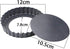 6 Pack Mini Tart Pans 5 Inch with Removable Bottom, Nonstick Round Quiche Pan for Tartlets, Mousse Cakes, Dessert Baking