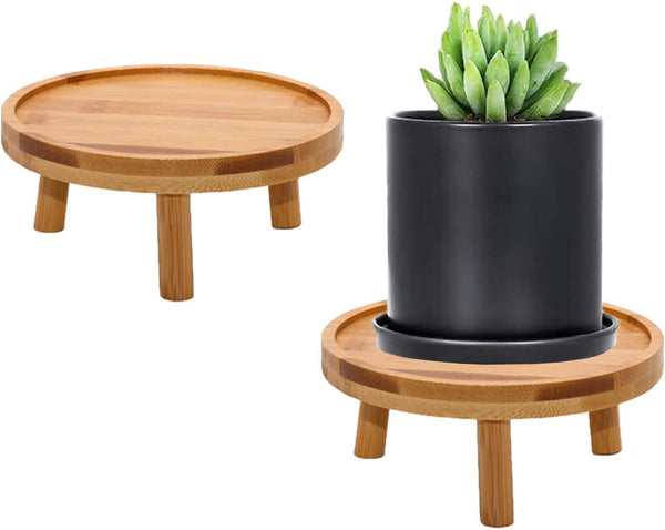 ARTORA Mid Century Modern Plant Stand, Wood Indoor Plant Holder Succulents Plant Pot