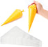 XSEINO 150PCS Disposable Piping Bags - 12 Inch Heavy Duty Anti Burst Pastry Bags for Icing and Frosting