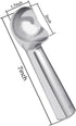 7 inches Pimoys Large Ice Cream Scoop Nonstick Anti-Freeze Metal Ice Cream Scooper Spoon One Piece Aluminum Design