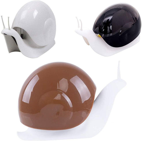 3 PCS Cartoon Snail Shape Liquid Soap Shampoo Dispensers Storage Box Case