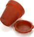 50 Pack 6.7 oz ZEAYEA Dessert Cups With Lids and Spoons, Plastic Parfait Appetizer Cups, Cute Mini Flowerpot for Ice