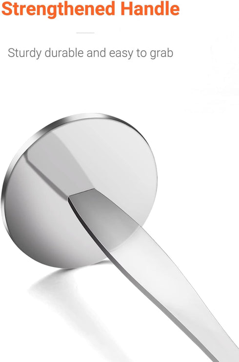 Two-in-One Stainless Steel Coffee Scoop Tamping Spoon, Dual-Purpose Coffee Tool for Measuring and Tamping