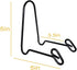 Artliving 2 Pack Display Stand Easel Iron Bowl Stands for Display Medium Deep Bowls, Platters and Deep Dishes
