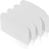 Queekay 4 Pcs Plastic Dough Scraper, Flexible Dough Cutter for Baking and Kitchen Use
