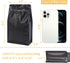 Valve(50pcs,12 oz,3/4 lb) REMTAP Coffee Bags with balck High Barrier Aluminumed Foil Flat Bottom Standing Coffee Beans