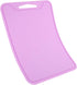 PRETYZOOM Flexible Cutting Board: 12x9 Inch Silicone Chopping Board, Non-Slip Mats for Meat, Vegetables, Fruits