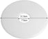 Non-stick Round Fruit Leather Roll Up Tray, Silicone Dehydrator Sheets for Food Machine Dryer, Fruit Roll Sheets