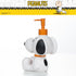 12.70 Peanuts Snoopy Soap/Lotion/Hand Sanitizer Resin Pump Dispenser, Ounces, (Officially Licensed Product) by Franco