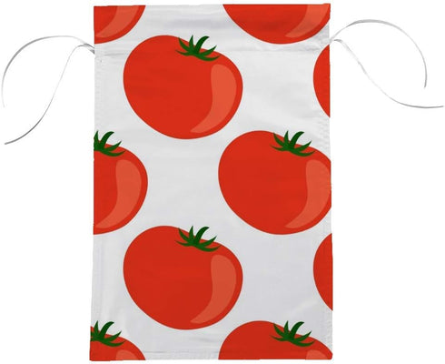 ZHONGJI Garden Flag Yard Flag, Bright Red Tomatoes Vertical Double-Sided Design, 12x18 Inch Outdoor Polyester