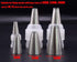6 Pack Piping Nozzles Coupler, Cake Decorating Tools, 3 Size Couplers for Icing Nozzles